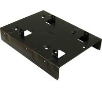 Inter-Tech Einbaurahmen für HDD/SSD 3.5 auf 2 x 2.5" NEW