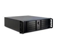 3U-3098-S Supporto Nero, Server case Nero, Supporto, Server, Nero, ATX, micro ATX, uATX, Mini-ITX, Acciaio, 3U