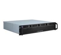 Inter-Tech IPC 2U-2404S Supporto Nero, Argento