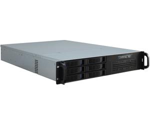 Inter-Tech IPC 2U-2406 Stand nero, argento - Nouvo
