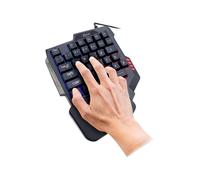 Inter-Tech KB-3035 Mini Cablato USB QWERTY LED RGB Nero 2.0 165 x 215 88884112