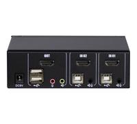 Inter-Tech AS-21HA HDMI switch per keyboard-video-mouse (kvm) Nero ( 88887241 )