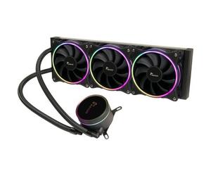 Inter-Tech LC-360 RGB Processore Raffreddatore di liquidi tutto in uno 12 cm Nero 1 pz