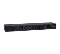 Inter-Tech - SW-1081, Switched, 1U, Orizzontale, C20 coupler, C13 coupler, HTTP, HTTPS, SNMP, DHCP, UDP, PFC