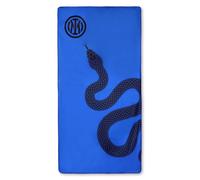Inter Telo Mare Biscione Premium in Microfibra, 180x90cm, Asciugamano in Microfi