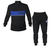 Inter tuta homewear uomo in cotone full zip prodotto ufficiale art. F10 2050