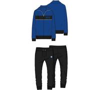 Inter tuta homewear uomo in cotone full zip prodotto ufficiale art. F10 2050 (royal, XL)
