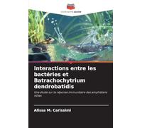 Interactions entre les bactéries et Batrachochytrium dendrobatidis: Une étude sur la réponse immunitaire des amphibiens hôtes