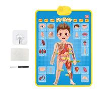 Interactive Alphabet Chart - Talking Speech Learning Poster | Electronic Educational Wall Poster For Toddlerz 2-4, Fun 1 Vocabulary Pronunciation Toy, Classroom Decoration Gift For Kids, Preschool