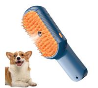 Interactive Cat Steamer Brush, Gentle Steam Brush for Cat Shedding, Multifunctional Pet Grooming Tool for Hair Removal and Detangling, 7.09x2.36x1.85 Inches
