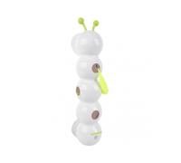 Interactive Caterpillars Cat Toy with Suction Cup - Wiggling Worm Toy for Cats & Dogs, Indoor Use