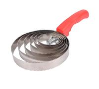 Interactive Curry Brush for Horses, Reversible Shedding Comb with Ergonomic Handle, Multifunctional Grooming Tool for Cattle, Sheep, and Horse Combing or Tickling 10.24x5.31 Inches