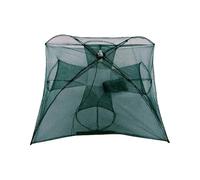 Interactive Fishing Net, Crawdad Trap, Foldable Minnow Cage, Foldable Frame Design, Easy Catch Mechanism for Shrimps, Granchi, Eels, Cod, Lobsters, River Fishing, Aquatic Trapping 37,8 x 13,78 pollici