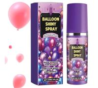 Interactive High Shine Balloon Sprinkle, Quick Drying Gloss Spray for Latex Balloons, Long Lasting Airship Beam Enhancer to the Appeal Parties & Events 1.1x1.1x4.2 Inches