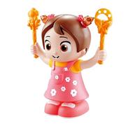 Interactive Kids Dolls - Music Light-Up Singing Doll, Electric Educational Toy, Hands-On Motor Skill Development Playset, Adorable Interactive Companion | Girls Birthday Holiday Playroom Classroom