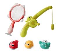 Interactive Light Up Bath Time Fishing Game Con Modello Pesce Giocattolo E Canna Da Pesca Vasca Da Bagno Sicuro Per Bambino Bagno Con Luce LED