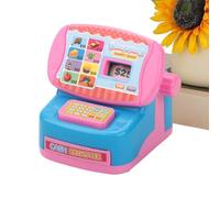 Interactive Mini Cash Register, Classic Pretend Play Toy, Counting Fun