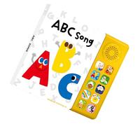 Interactive Music Book, English Learning Aids, 8.27x1.18in, Early Learning Music, Incoraggiamenti Cognitive Development, Easy Understanding for Quiet Time Activities
