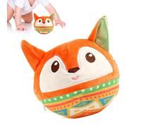 Interactive Music Plush Toy - Electric Talking Learning Animal Ball, Bouncing Game Sphere | Soft Sensory Communication Training For Educational Movement Activity Device Development Play