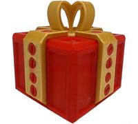 Interactive Prank Box 6 cm parti rotanti bavaglio scherzo interattivo | Meccanismo di puzzle 3D, sfida di rotazione della vite, divertimento interattivo, rivelazione a sorpresa, idea comica