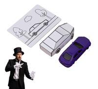 Interactive Props Toy, Magic Painting Car Props, 2.76x1.3x0.98 Inches, Portable Drawing Vehicle, Easy Creative Control for Children Parties and Stage Performances, Multicolor