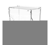 Interactive Quail Feeder, Bird Water Feeding Cup, Chicken Cage Hydration Dispenser, Easy Fill Poultry Drink System, Clutter Watering Accessory for Pens, Coops, Small Aviaries 8.66x3.07x5.59 Inches