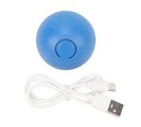 Interactive Rolling Dog Ball Safe PC TPU Motion Attivato Automatico Giocattolo LED Leggero Piccoli Cani Medio Grandi Indoor Outdoor Play (Blu)