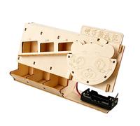 Interactive Science Set Legno Artigianato Coin Sorter Macchina per Principi di Fisica Insegnamento Bambini Studente Assemblea Divertimento Fisica Aiuto didattico