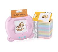 Interactive Speech Reader - Cartoon English Vocabulary Kit | Sight Words Cards Education Toys, Advanced Audio Module with 255 Pieces for Cognitive Skills, Smart Preschool Gift