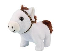 Interactive Stuffed Animal: The horse stuffed animal with a built-in electr | Interactive Stuffed Animal: The horse stuffed animal with a built-in electric drive module simulates real horse movements, of