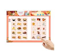 Interactive Talking Book for Kids, Screen Free Audio Learning Toy 3-5 Yrs | Screen-Free Interactive Audio Learning Talking Book with 21 Themes, 600+ Words, and Rechargeable Battery for Toddleŕs Aged
