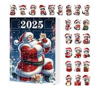 Interactive Toys - Countdown/Advent Calendars, With 2D Acrylic Cute Cat Ornaments For Cats Lovers, Christmas Kitten Pendant