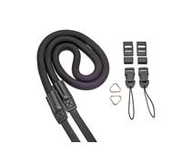 Interamente Regolabile Nylon Corda Fotocamera Cinghia Con Rapido Rilascio &