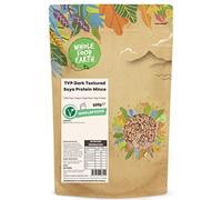 Interamente terrestre TVP Dark Textured Soia Mince - Senza OGM - Vegano - Senza latticini - Senza zucchero aggiunto, 500 g