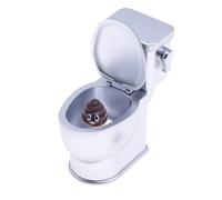 Interattivo Flushing Suono Piccolo WC Per Dollhouses 1/12 Scala Bagno Set Simulazione Dettagliata Decori Casa Accessorio In Miniatura Dettagliate Case Delle Bambole Accessori Per Il Bagno