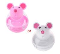 Interattivo Giocattolo Gatti Automatico Tumbler Topi Snack Dispenser Mouse Cibo