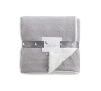 Interbaby 00871-31, Coperta Universe Per Neonati In Grigio. - 680 g