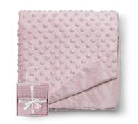 Interbaby Amazon - Coperta per neonati modello Bubles rosa chiaro