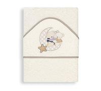 Interbaby Asciugamano con cappuccio per neonato OSITO AMOROSO in beige - 560 g