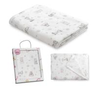 Interbaby - Coperta neonato | extra morbida con stampa Koala, comoda, calda | Coperta mesi bambino 80 x 110 cm, Unisex, per lettini, passeggini, culla