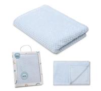 Interbaby - Coperta neonato | Extra morbido di Porcorn, confortevole, calda | Coperta mesi bambino 80 x 110 cm, Unisex, per culle, passeggini