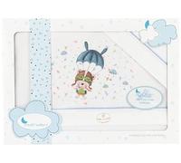 Interbaby - Lenzuola Paracadida Interbaby Blu Minicuna