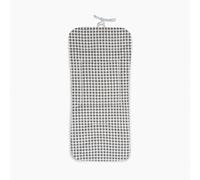 Interbaby - Materassino per passeggino, universale, reversibile, linea Don Cotone, Vichy o Nido d'Ape Grigio, Cuscino estivo per passeggino e sedile del carrello