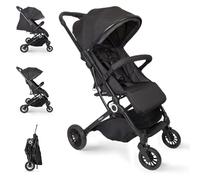 Passeggino Interbaby | Passeggino da nascita fino a 48 mesi o 22 kg | Pulsante pieghevole rapido, ammortizzatori, cofano XXL reclinabile, passeggino VOYAGE