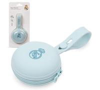 Interbaby - Portaspazzolino in silicone Real Madrid Blu|Adatto per microonde | Adatto per lavastoviglie | Senza BPA