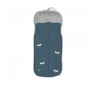 Interbaby - Sacco Passeggino Invernale Termico - Cagnolini Azzurri 10084-01