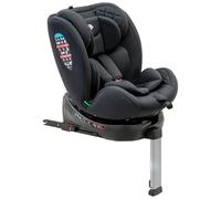 Interbaby Seggiolino Auto Sella i-Size ISOFIX 360° Gruppo 0+1+2+3 (Nero)