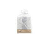 INTERBABY · Set di 3 Mussole di Bambù BEAR grigio per neonati · 55x70 cm · Bambù&Cotone