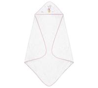 Interbaby Telo Di Bagno Con Cappuccio Per Bambini Disney Counting Sheep Minnie Bianco E Rosa - 200 g