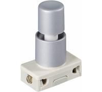 inter BÄR Interruttore a pressione 3030-611.81 – 250 V/AC, 2 A, 1 x On/Off ad aggancio, 1 pz